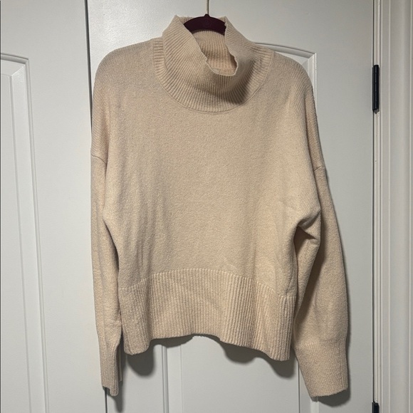 a new day Sweaters - a new day Cream Cowl Neck Sweater